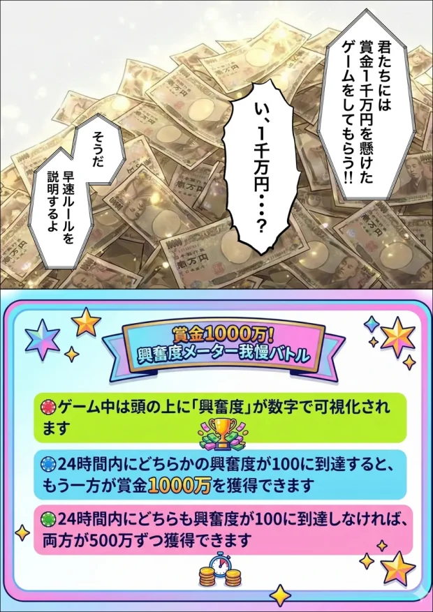 プライド激高の一軍ギャルと賞金1000万懸け興奮度メーター我慢バトルで生ハメセックス 016
