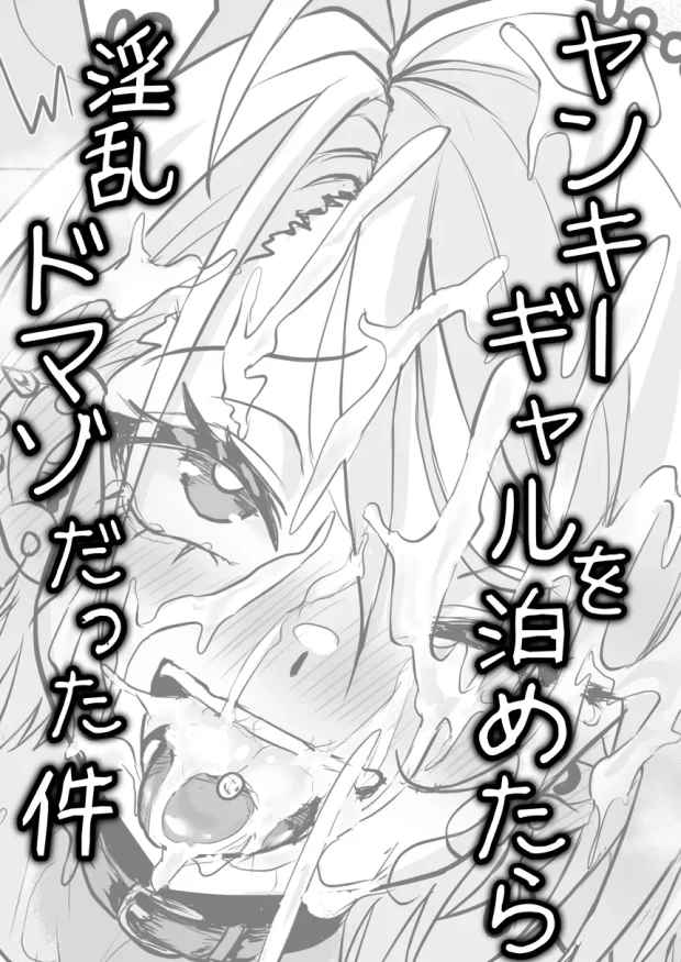 ヤンキーギャルを泊めたら淫乱ドマゾだった件 sample 002