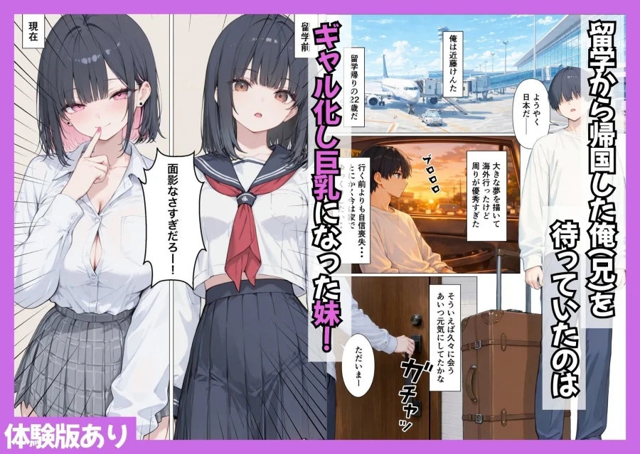 小悪魔系になったギャル妹にオナ禁・寸止めの射精管理された話 画像2